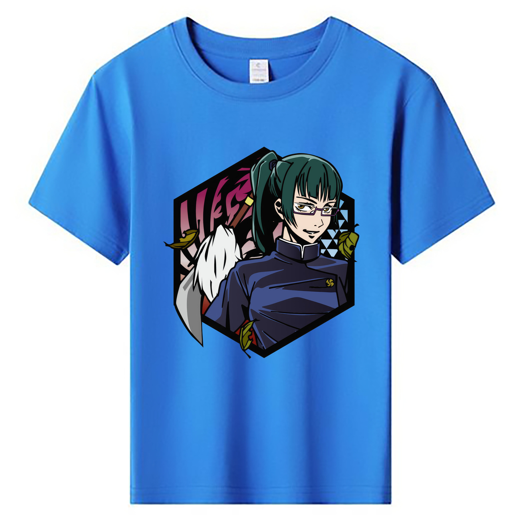 （画像用） 呪術廻戦 Jujutsu Kaisen 綿100％キッズTシャツ（フロントプリント）